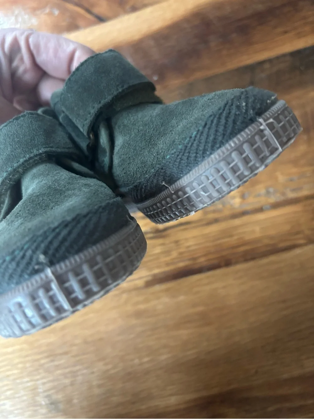 Cienta Kids Shoes boots green 26 (US 9.5)